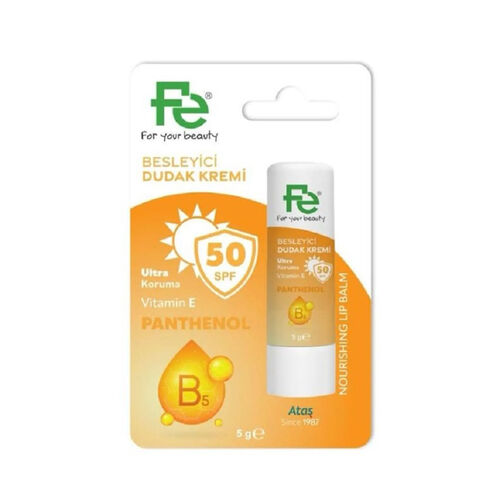Fe Nourishing Lip Balm SPF50 with Panthenol - 5g Hydration