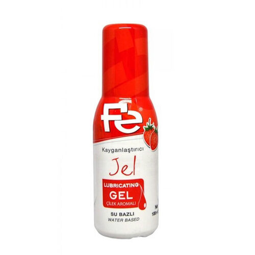 FE Strawberry Lubricating Gel 100ml - Smooth & Long-Lasting