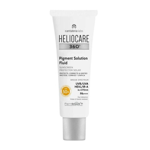 هيليوكير 360 محلول تصبغ واقي شمس SPF50+ 50 مل – حماية متكاملة للبشرة
