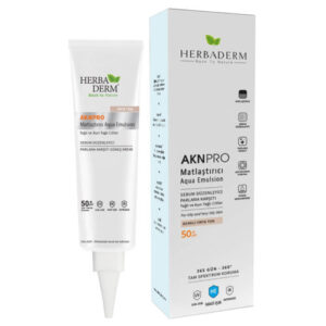 هيرباديرم AKN برو واقي شمس SPF 50 – مستحلب مطفي للبشرة الدهنية 40 مل