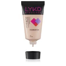 ف foundation LYKD 122 بيج طبيعي - تغطية مثالية وخالية من العيوب