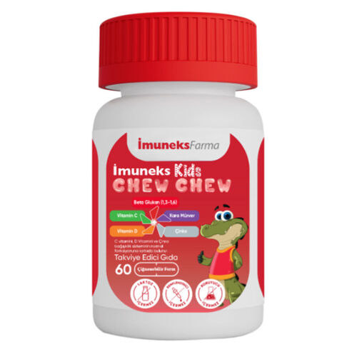 Imuneks Kids Chewable Dietary Supplement - 60 Capsules