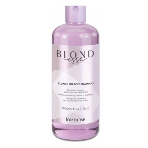 Inebrya Blondesse Miracle Shampoo for Blonde Hair - 1000ml