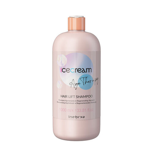 Inebrya Ice Cream Regenerating Shampoo 1000ml - Age Therapy