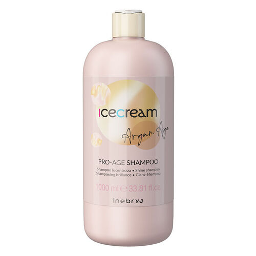 Inebrya Argan Oil Shampoo 1000ml - Anti-Aging & Nourishing