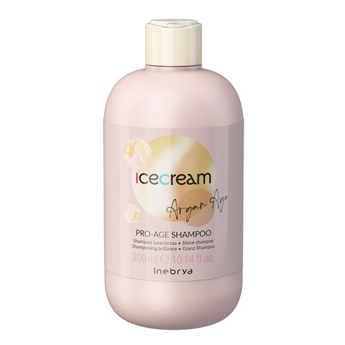 Inebrya Ice Cream Argan Oil Shampoo 300ml for Age-Defying Hair