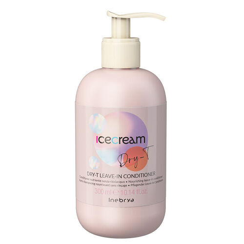 Inebrya Ice Cream Dry-T Leave-In Conditioner 300ml - Nourishing