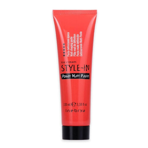 Inebrya Ice Cream Matt Shaping Paste 100ml - Flexible Hold
