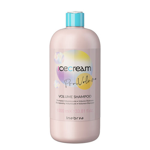 Inebrya Ice Cream Volumizing Shampoo for Thin Hair 1000ml