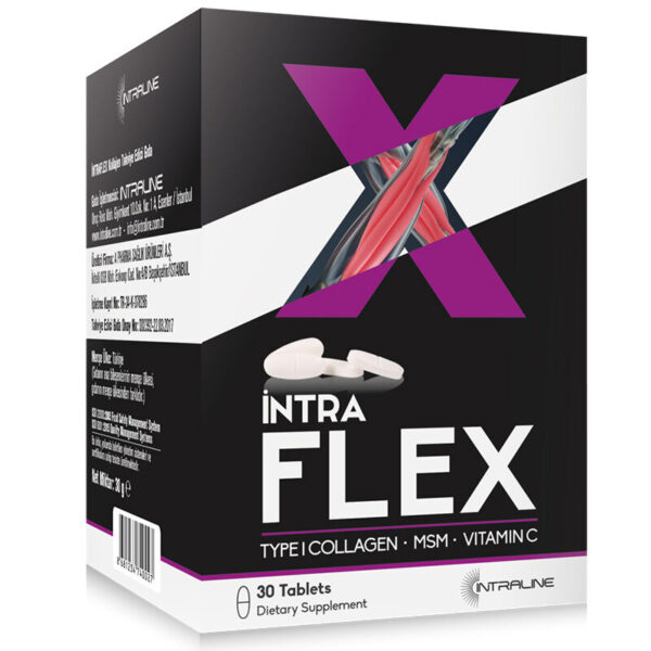 Таблетки Intraline Intra Flex Collagen для здоровья кожи и суставов