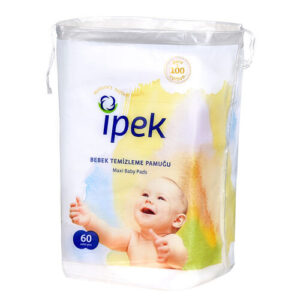 İpek Silk Maxi Baby Cleaning Cotton Pads - 60 Hydrophilic Pieces
