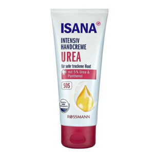 Isana Hand Cream 100 ml with 5% Urea & Panthenol Moisturizer