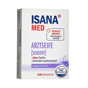 Isana Med Solid Soap 100g for Sensitive Skin - Gentle Care