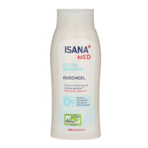 Isana Med Ultra Sensitive 250ml Shower Gel for Gentle Cleansing
