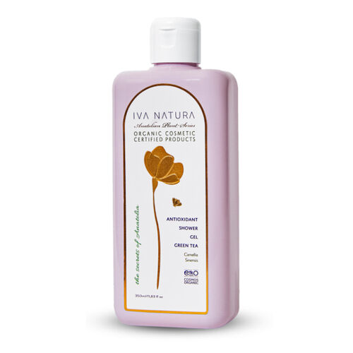 Iva Natura Organic Green Tea Shower Gel – Antioxidant 350ml