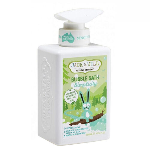 Jack N' Jill Bubble Bath Simplicity 300ml - Nourishing Bubbles