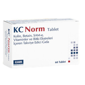 أقراص أسوس إيلتش KC Norm 60 - تركيبة غنية بالكولين ومستخلصات نباتية