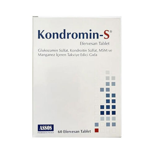 Kondromin-S Effervescent Tablets for Joint Health - 60 Count