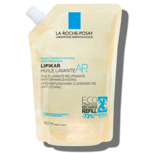 La Roche-Posay Lipikar AP+ Body Wash Oil 400ml Refill - Hydrating Cleanser