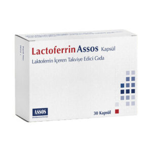 Lactoferrin Assos - 30 Capsules for Immune Support & Wellness