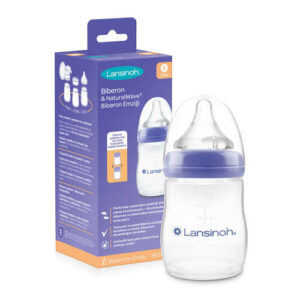 Lansinoh 160ml Baby Bottle with S Nipple - BPA-Free