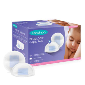 Lansinoh Blue Lock Chest Pad - 100 Ultra-Absorbent Pads