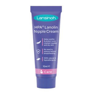 Lansinoh HPA Lanolin Nipple Cream 10ml for Sore Nipples