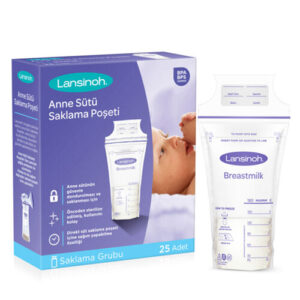 Lansinoh Sterile Breast Milk Storage Bags - 25 Count
