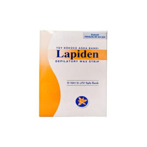Lapiden Cold Wax Facial Strips - 12 Thick Face Masks
