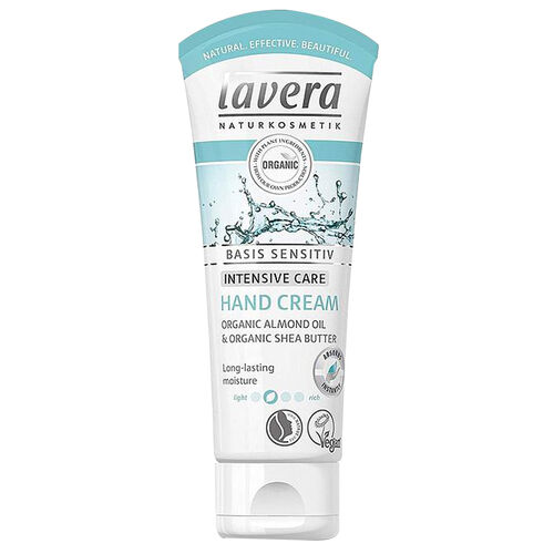 Lavera Basis Sensitive Hand Cream 75 ml - Intensive Care Formula