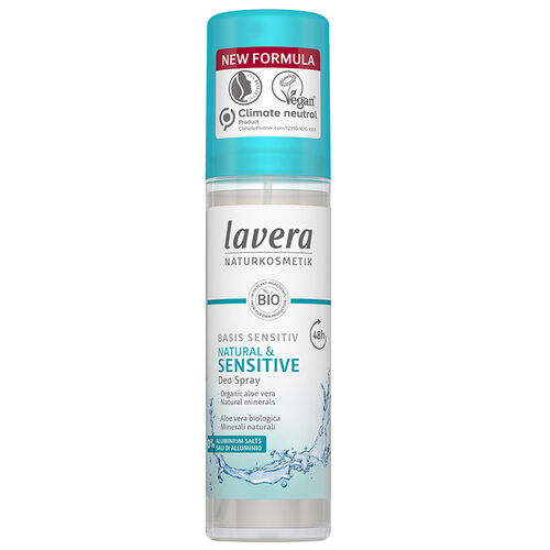Lavera Basis Sensitiv Natural Deodorant Spray 75ml - Gentle Care