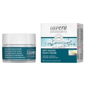 Lavera Basis Sensitive Anti-Aging Night Cream 50ml - Hydrating