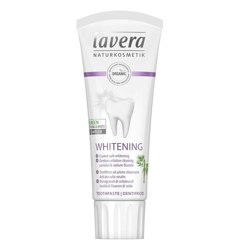 Lavera Natural Whitening Toothpaste 75ml - Brightens Teeth