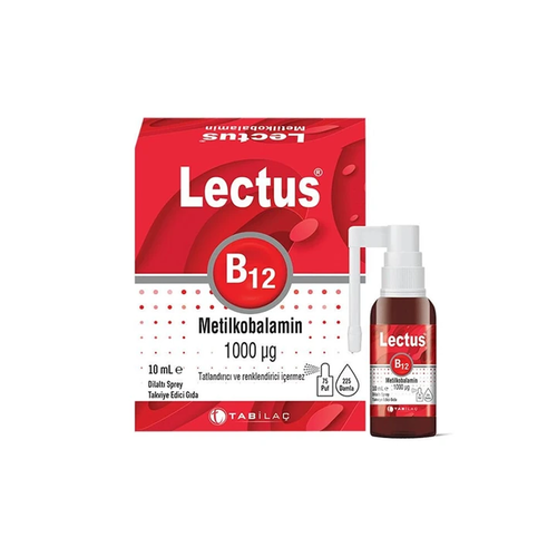بخاخ لكتس B12 تحت اللسان 1000 ملغ - امتصاص سريع 10 مل