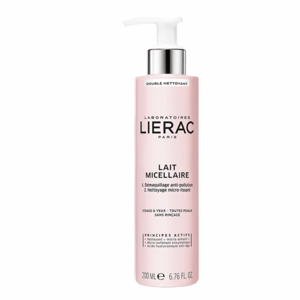 Lierac Double Cleansing Micellar Milk 200ml for Face & Eyes