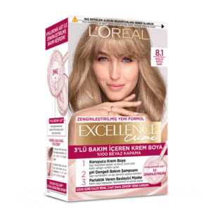 L'Oreal Paris Excellence Creme 8.1 Ash Dark Blonde Hair Dye