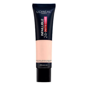 L'Oreal Infallible 24H Matte High Coverage Foundation - Rose Ivory 30ml