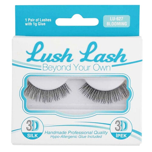 Lush Lash 3D Silk Eyelashes - Blooming Lu Style 627