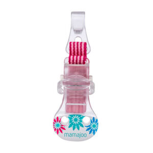 Mamajoo Pink Pacifier Strap - Stylish & Convenient Accessory