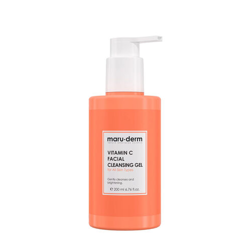 Maruderm Vitamin C Face Wash Gel 200 ml - Brightening Cleanser