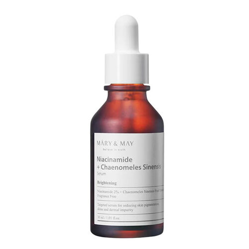 Mary May Niacinamide & Chaenomeles Serum - 30ml Boost
