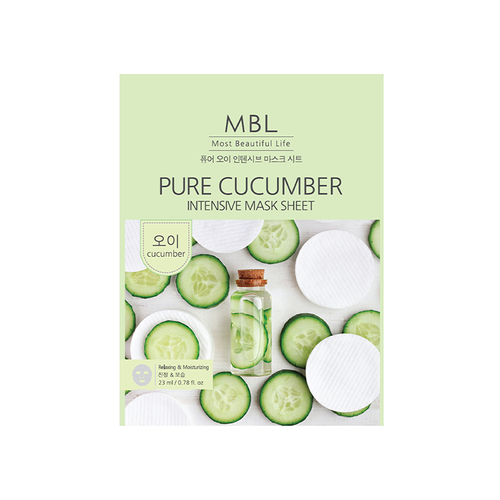Teresia Mbl Pure Cucumber Intensive Mask Sheet 23 ml