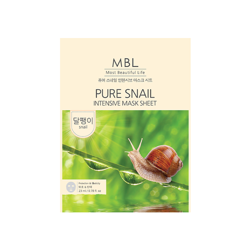 Teresia Mbl Pure Snail Intensive Mask Sheet 23 ml