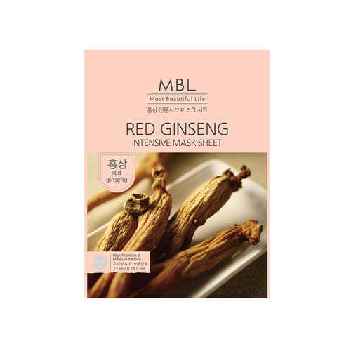 Teresia Mbl Red Ginseng Intensive Mask Sheet 23 ml