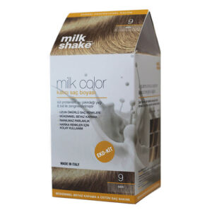 Milk Shake Milk Color Permanent Hair Dye 9 - Yellow ECO Kit