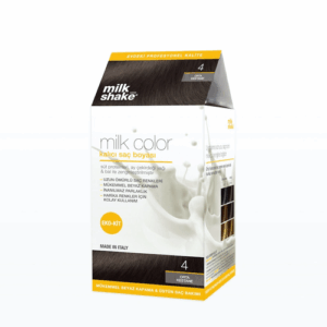 Milk Shake Permanent Hair Dye Medium Chestnut 4 - ECO KIT