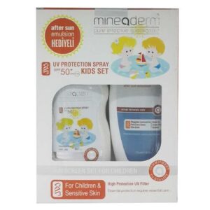 Mineaderm Kids Sun Care Set: Gentle Sunscreen & Adjustable Hat