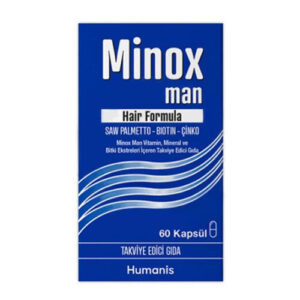 Minox Man Hair Growth Capsules - 60 Count Formula