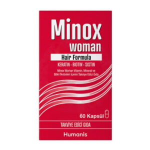 Minox Women's Hair Growth Formula - 60 Capsules for Thinning Hair