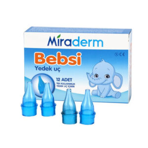 Miraderm Bebsi 12 Nasal Aspirator Tips for Baby Care